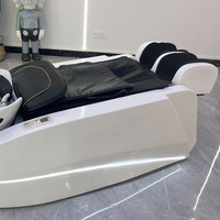 Tempat Tidur Pijat Elektrik dengan Kulit PU, Terapi Kepala Kelas Atas, Mandi Uap & Sirkulasi Air untuk Salon Rambut