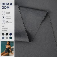 Tela de Punto Tricot Personalizable, Agradable al Tacto, de Poliéster y Elastano, Elástica, 82% Poliéster, 18% Elastano