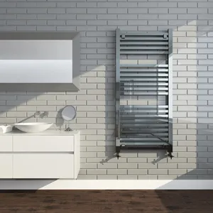 Salle de bain chauffe-serviettes sèche-linge 304 acier inoxydable électrique porte-serviettes eau chauffée conception serviette radiateur hydronique