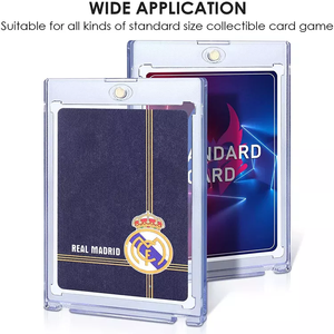 Porte-cartes magnétique Semi-<span class=keywords><strong>rigide</strong></span> One Touch, support d'affichage en acrylique pour porte-cartes - Product Image 5