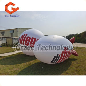 Publicité extérieure Dirigeable Ballon Gonflable Hélium <span class=keywords><strong>Zeppelin</strong></span> <span class=keywords><strong>LED</strong></span> Éclairage Dirigeable Modèles D'avions - Product Image 6
