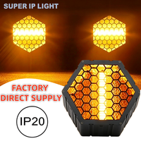 60W LED Retro Hintergrundeffekt Blitz Hexagonale Konzertbühnenbeleuchtung