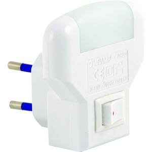 Veilleuse LED Velamp Il09led Twilight avec interrupteur marche/arrêt, design moderne en plastique, durée de vie de 25 000 heures - Product Image 3