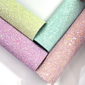 Les fabricants fournissent des <span class=keywords><strong>matériaux</strong></span> Flash Golden Scallion Glitter Accessoires spéciaux en cuir Divers produits Chiffon décoratif - Product Image 3
