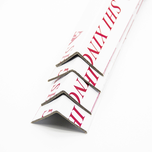 Biểu Tượng Tùy Chỉnh In Thân Thiện Với Môi Chất Lượng Cao Trắng L Hình Dạng Giấy <span class=keywords><strong>Kraft</strong></span> Góc Bảo Vệ Cho Gỗ Planers Vận Chuyển Bảo Vệ - Product Image 2