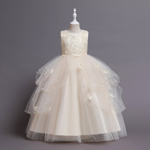 Vestido de Princesa <span class=keywords><strong>para</strong></span> Niñas, Vestido Largo Formal <span class=keywords><strong>para</strong></span> <span class=keywords><strong>Primera</strong></span> Comunión, Fiesta Infantil, <span class=keywords><strong>Ropa</strong></span> <span class=keywords><strong>para</strong></span> Niños, Vestidos de Noche <span class=keywords><strong>para</strong></span> Bodas y Cumpleaños - Product Image 6