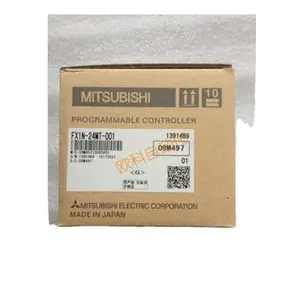 Nieuwe En Originele Mitsubishi FX1N Plc FX1N-24MR-001 FX1N-24MR-D FX1N-24MT-001 FX1N-24MT-D