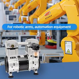 Laboratuvar için 220V 1500W -91KPa 300L/min taşınabilir elektrikli yağsız vakum pompası hava kompresörü kafa - Product Image 4