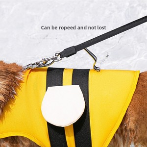 Bandes réfléchissantes Couleurs vives Sangles réglables faciles à localiser et dessous de <span class=keywords><strong>maille</strong></span> Confort parfait et ajustement Gilets de sauvetage pour chiens - Product Image 4