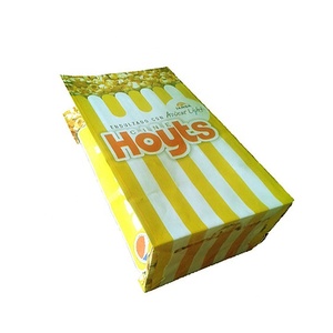 Sac en papier kraft de vente au détail d'usine pour petites frites, pizzas, lait, sucre, gelée, salade, impression offset, manipulation de surface - Product Image 5