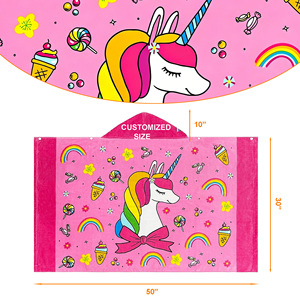 Toalla Poncho con Capucha <span class=keywords><strong>de</strong></span> Bambú y Algodón Suave para Niños, con Diseño <span class=keywords><strong>de</strong></span> <span class=keywords><strong>Personajes</strong></span> <span class=keywords><strong>de</strong></span> Dibujos Animados, para Playa y Natación, Venta al Por Mayor - Product Image 4