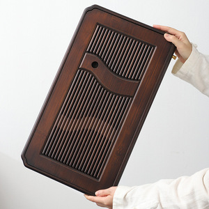 ถาดชาขายส่ง, ถาดชาสำหรับใช้ในบ้าน, ที่รินน้ำ, ชุดชากังฟู, ขนาดใหญ่, โต๊ะชาแบบมีที่เก็บน้ำ Youyi, ชา Youyi - Product Image 5