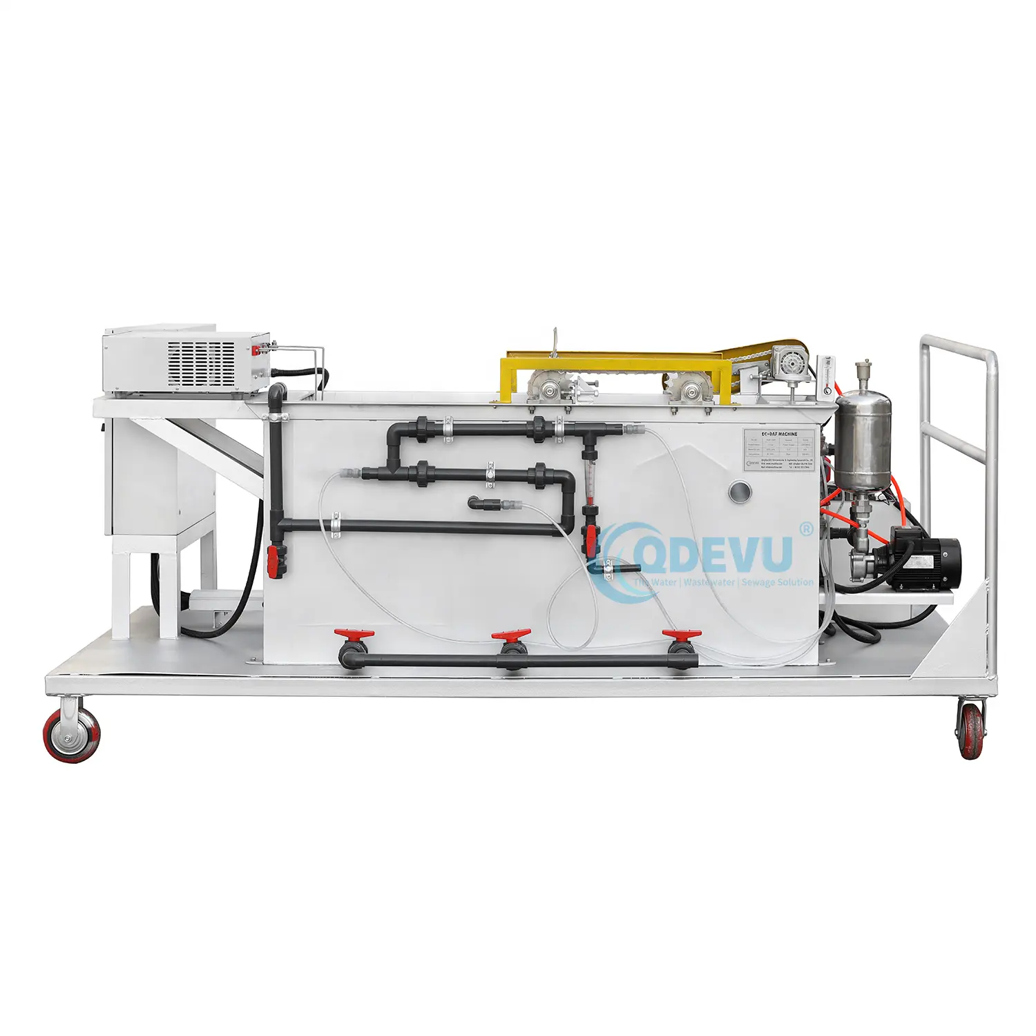 small caf dissolved air flotation machine daf systems units electro coagulation waste water treatment plant