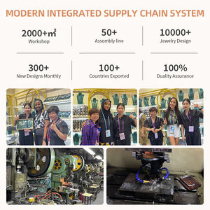 Fábrica al por mayor estilo étnico de acero inoxidable minimalista Tamil OM colgante collar chapado en oro cadena de eslabones para la moda - Product Image 6