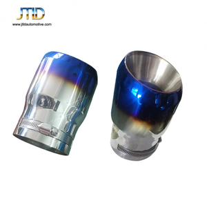 JTLD厂家直销单排气尖通用发蓝不锈钢90毫米100毫米160毫米 - Product Image 4