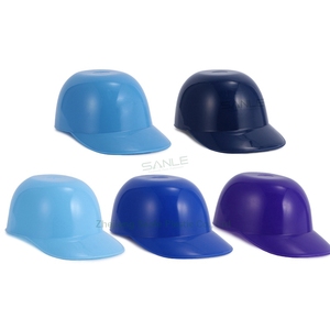 8oz Eco-Friendly Food Grade BPA Free Colorful PP Plastic Baseball Helmet <strong>Bowl</strong> Mini Ice Cream <strong>Snack</strong> <strong>Bowl</strong> Minimalist Design - Product Image 4