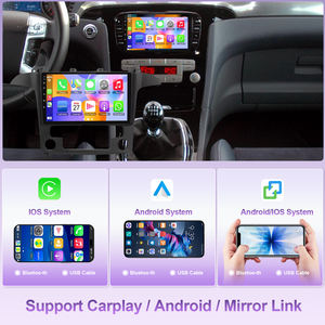 Autoradio Android 13 9 pouces pour Ford S-Max 2007-2015, Carplay sans fil, Android Auto, autoradio, caméra de recul AHD, lecteur DVD, stock - Product Image 2