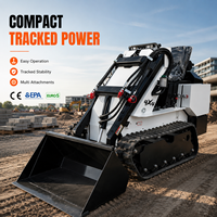 NOUVEAU Chargeur compact diesel Kubota CE EPA EURO5 Mini chargeur sur chenilles pour travaux de construction et terrassement