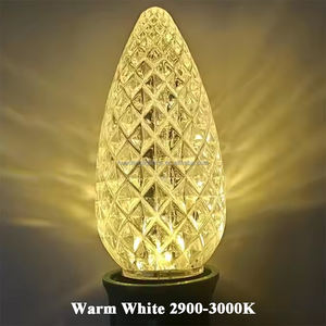 Vendita direttamente in fabbrica caldo bianco C9 <span class=keywords><strong>E17</strong></span> <span class=keywords><strong>LED</strong></span> lampadina di natale per esterno IP65 Waterproof String stile decorazione per le vacanze - Product Image 2