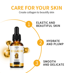 <span class=keywords><strong>Traitement</strong></span> <span class=keywords><strong>anti</strong></span>-âge de sérum <span class=keywords><strong>visage</strong></span> au collagène à l'acide hyaluronique pour la réduction des rides et raffermissant la peau OEM - Product Image 5