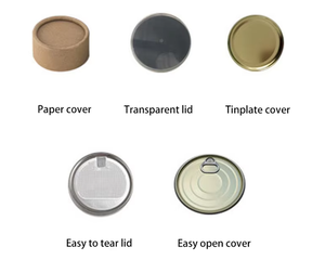 Tubo de Papel Kraft Personalizado, Ecológico, Reciclable y Biodegradable para Té, Café y Granos, Cilindro con Estampado - Product Image 6