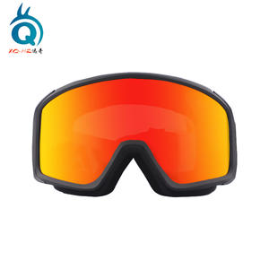 Gafas de esquí Xqhz de doble capa antivaho de TPU, talla única, color negro arena, equipo a prueba de viento para montañismo para adultos - Product Image 2