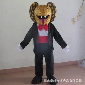 Vente chaude Costumes de mascotte d'animal serpent personnalisés Costumes de mascotte en fourrure de serpent <span class=keywords><strong>pour</strong></span> adultes - Product Image 2