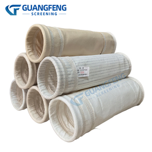 Guangfeng năm lớp PPS + PTFE Túi lọc bụi giảm áp suất thấp ASTM d6830 tuân thủ - Product Image 1