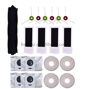 Accesorios compatibles con el robot aspirador Ecovacs DEEBOT <span class=keywords><strong>T20</strong></span> Max: Filtro, cepillo lateral, cepillo principal, paños de limpieza, bolsa para el polvo - Product Image 1
