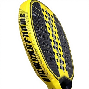 Raqueta de Pádel de Fibra de Carbono y Grafito 18K con Diamantes, Logotipo Personalizado, Raqueta Profesional de Tenis de Playa para Entrenamiento y Competición - Product Image 3