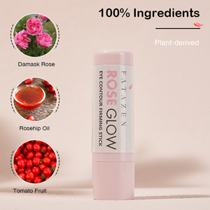 Crème Contour des Yeux <span class=keywords><strong>Anti</strong></span>-Âge à la Rose Marque Blanche, Soin Visage Hydratant Végétalien à Base de Plantes, Crème <span class=keywords><strong>Anti</strong></span>-Rides à la Rose, Stick <span class=keywords><strong>Anti</strong></span>-Rides - Product Image 3