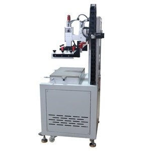 Imprimante à écran semi-automatique de haute précision à servomoteur monocouleur pour table de travail sous vide, état neuf, pour impression d'étiquettes et de cartes - Product Image 4