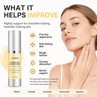 Sérum aux peptides rétinal anti-rides, anti-âge, raffermissant, régénérant la peau, boostant la niacinamide, apaisant et réparateur pour le visage 30mL