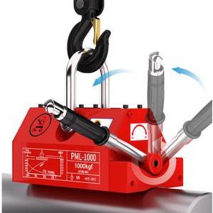 Imán de Elevación de Tubos de Acero Redondos de 3 Toneladas de Alta Resistencia, Nuevo, Elevador Magnético Permanente para Grúa, Garantía de 3 Años, Mango Ergonómico - Product Image 3