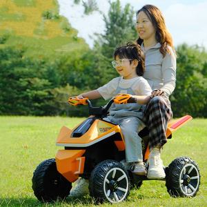 Auto Eléctrico Unisex para Niños, Auto Eléctrico Rosa con Control Remoto para Niños con Batería, para Edades de 2 a 4 Años, Material Plástico - Product Image 3