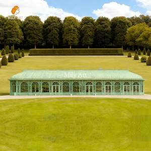 MILY Grandes Casas de Campo Francesas para Bodas, Gazebo de Hierro Forjado para Exteriores, Elegantes Invernaderos y Orangerías - Product Image 4