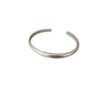 S925 Sterling Silver Tendance Coréenne Mat Blogger Bracelet Manchette De Mode avec Conception De Niche Givrée En Gros - Product Image 1
