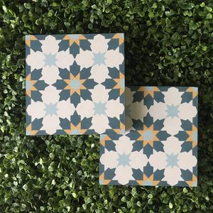 Carrelage en ciment encaustique - CTS 3.7 150x150mm Carreaux d'accentuation d'intérieur modernes pour utilisation hôtelière - Product Image 2