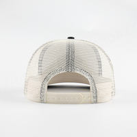 Casquette Trucker en Denim 6 Panneaux Doublée Satin, Toile Éponge Velours, avec Patch en Caoutchouc Personnalisé, Maille Satinée, Performance Courbée pour Cyclisme - Vente en Gros