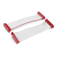 Câble plat SMT mâle 6P 8P 10P 12P 16P 20P 26P avec connecteur micro IDC rouge, faisceau de câblage