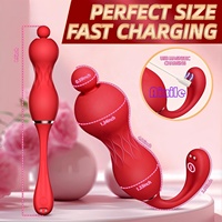 Jouets sexuels vibrants pour femmes, télécommande par application, vibrateurs portables, 10 modes de vibration, 360° °   Stimulateur clitoridien rotatif G-Spot