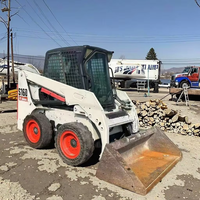 Petit chargeur Bobcat, petit chargeur Bobcat S160 S185, chargeur compact d'occasion S160 en bon état