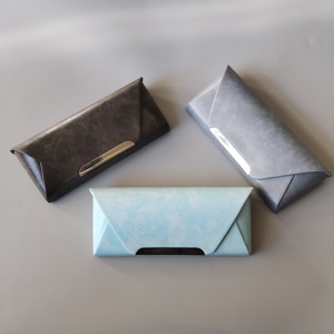 Estuche de Gafas de Sol de Cuero PU, Caja de Gafas Ópticas con Diseño Único y Logotipo Personalizado - Product Image 3