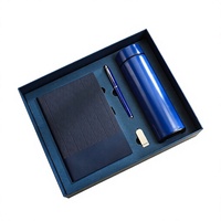 Kit de Bienvenida de Lujo para Empleados, Cuaderno con Logotipo Personalizado, Bolígrafo, Vaso Térmico, Set de Regalo Corporativo para Integración, Regalos Ejecutivos de Negocios