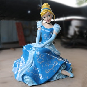 Children Playground Vivid Fiberglass <strong>Life</strong> <strong>Size</strong> Cartoon <strong>Statue</strong> for Sale - Product Image 4
