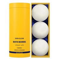 Ensemble Cadeau Personnalisé de Bombe de Bain de Spa à Effet de Fizz Merveilleux Naturel pour Femmes et Hommes
