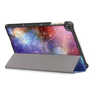 Para <span class=keywords><strong>HUAWEI</strong></span> MatePad <span class=keywords><strong>T10s</strong></span> Case, Durable 3 Fold PU Funda de cuero, también se ajusta a Honor <span class=keywords><strong>Pad</strong></span> 7 10,1 pulgadas - Product Image 2