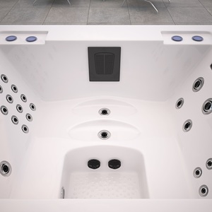 <span class=keywords><strong>Spa</strong></span> <span class=keywords><strong>de</strong></span> massage Jaccuzzi autoportant en acrylique pour 4 personnes Chute d'eau à débordement <span class=keywords><strong>de</strong></span> 2m Balboa en option Bain à remous portable en plastique Salle <span class=keywords><strong>de</strong></span> bain - Product Image 2
