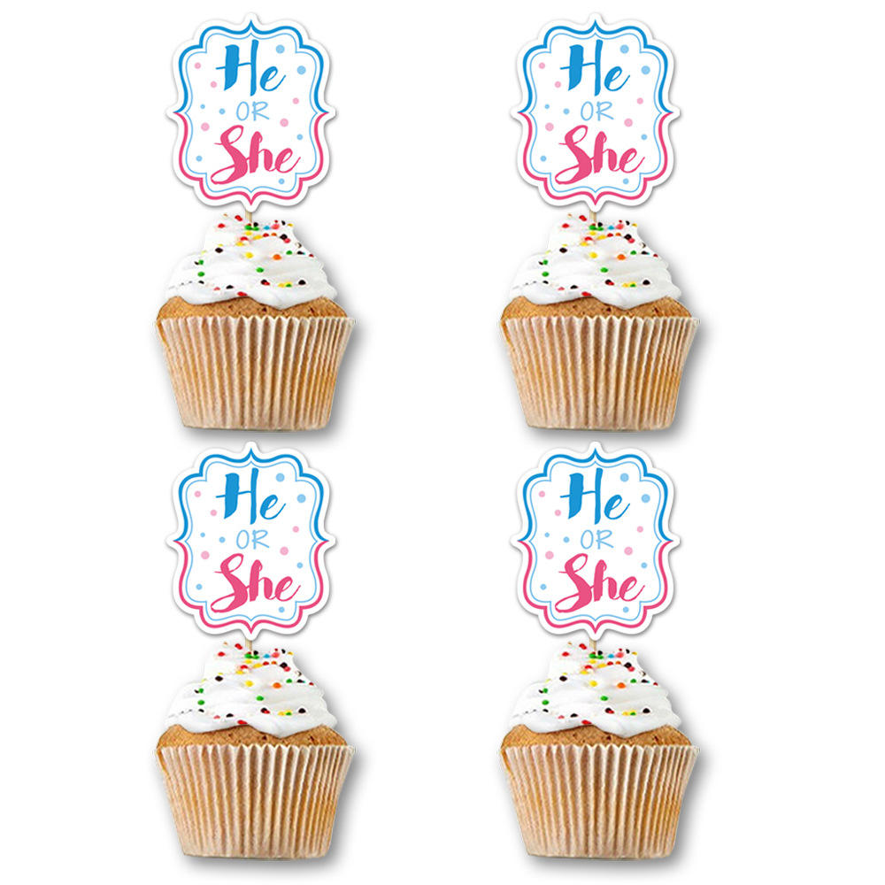 12pcs/set  HE OR SHE