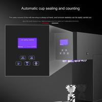 2023 nouvelle machine à sceller les canettes de soda tasse à thé à bulles automatique pour jus non rotatif